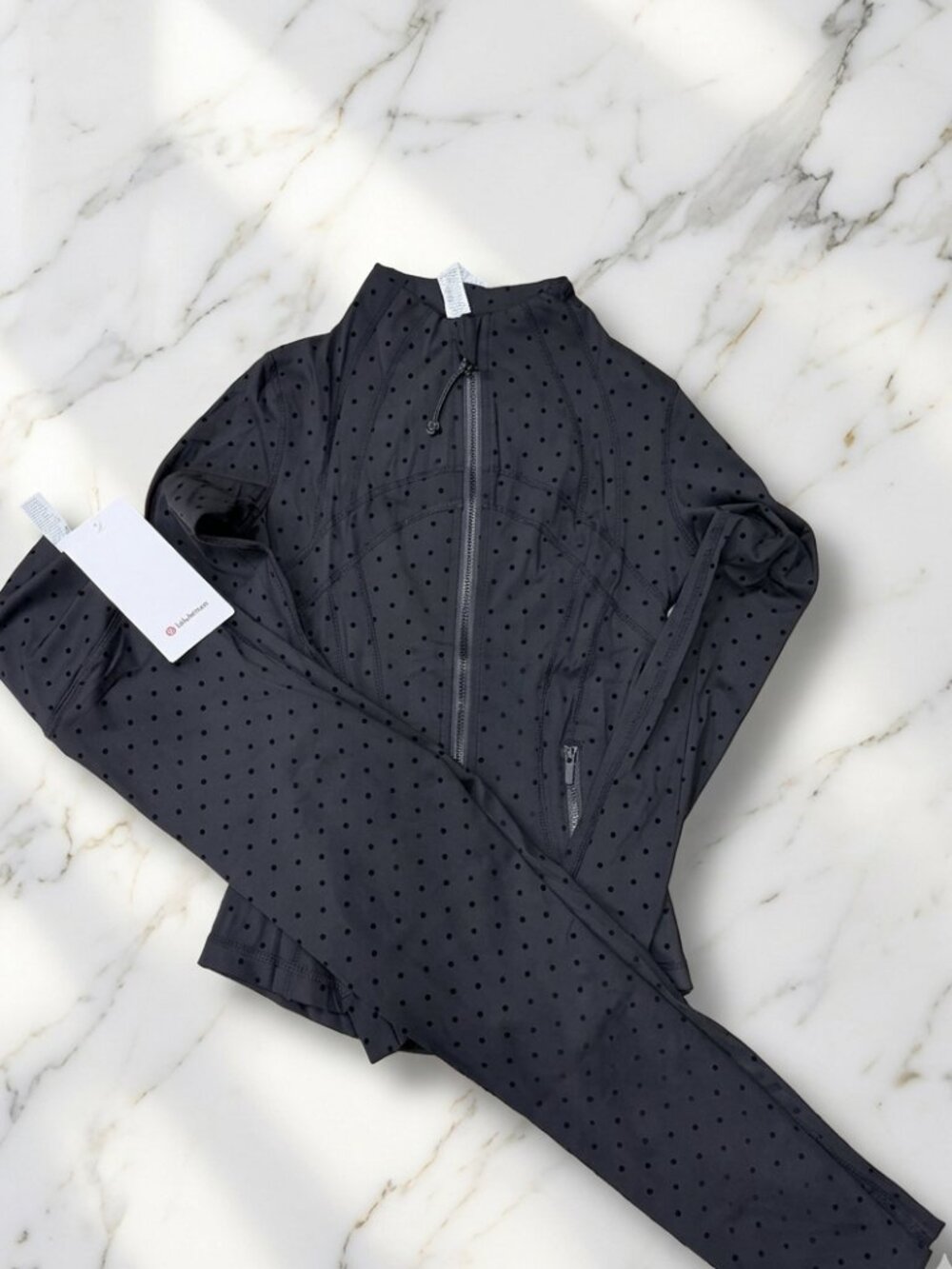 Limited Polka Dot Define Jacket and leggings Set